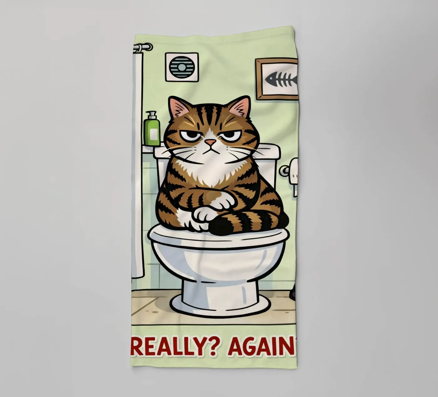 really again cat towel by dahlianz