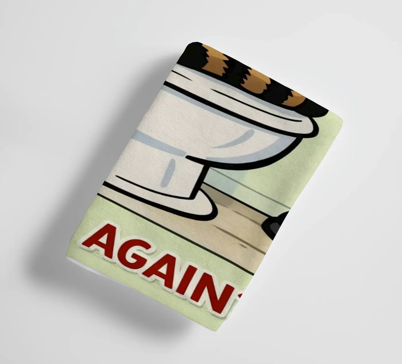really again cat towel by dahlianz