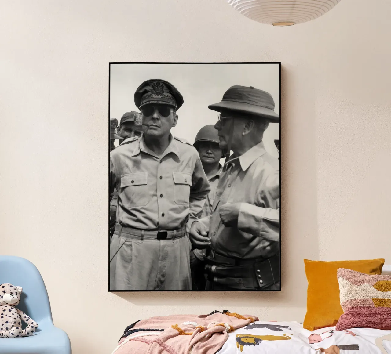 MacArthur Returns plexiglass da NICE CHOICE