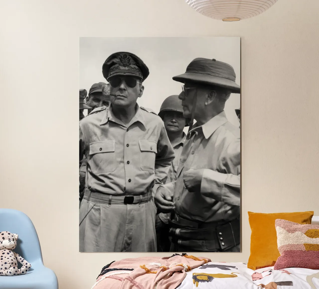 MacArthur Returns poster by NICE CHOICE