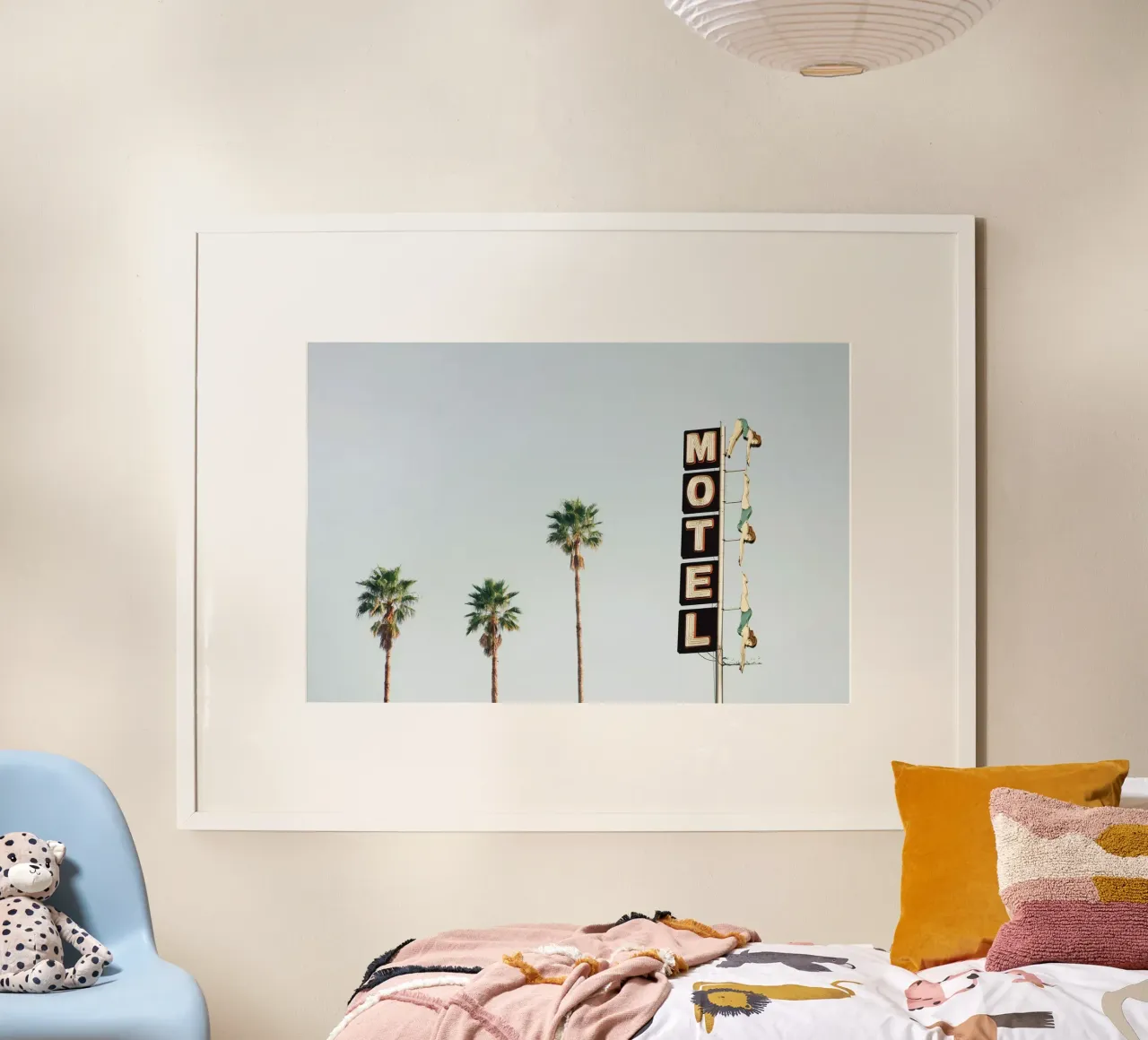 Insegna del Diving Ladies Motel poster da Kathrin Pienaar