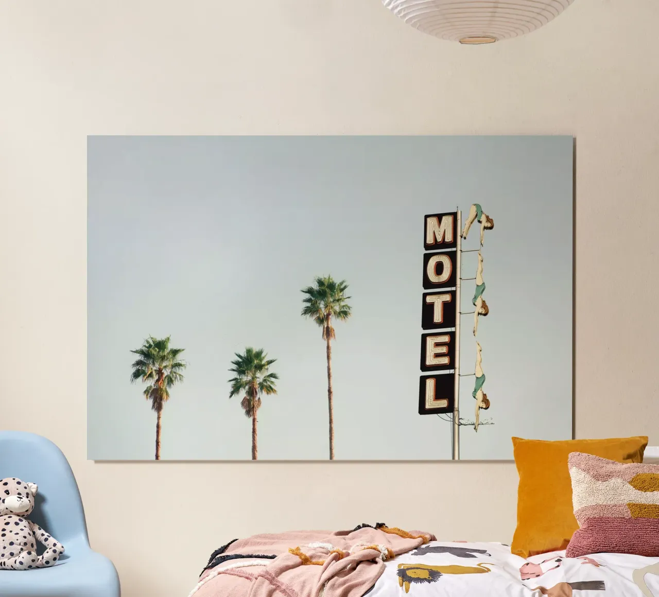 Insegna del Diving Ladies Motel poster da Kathrin Pienaar