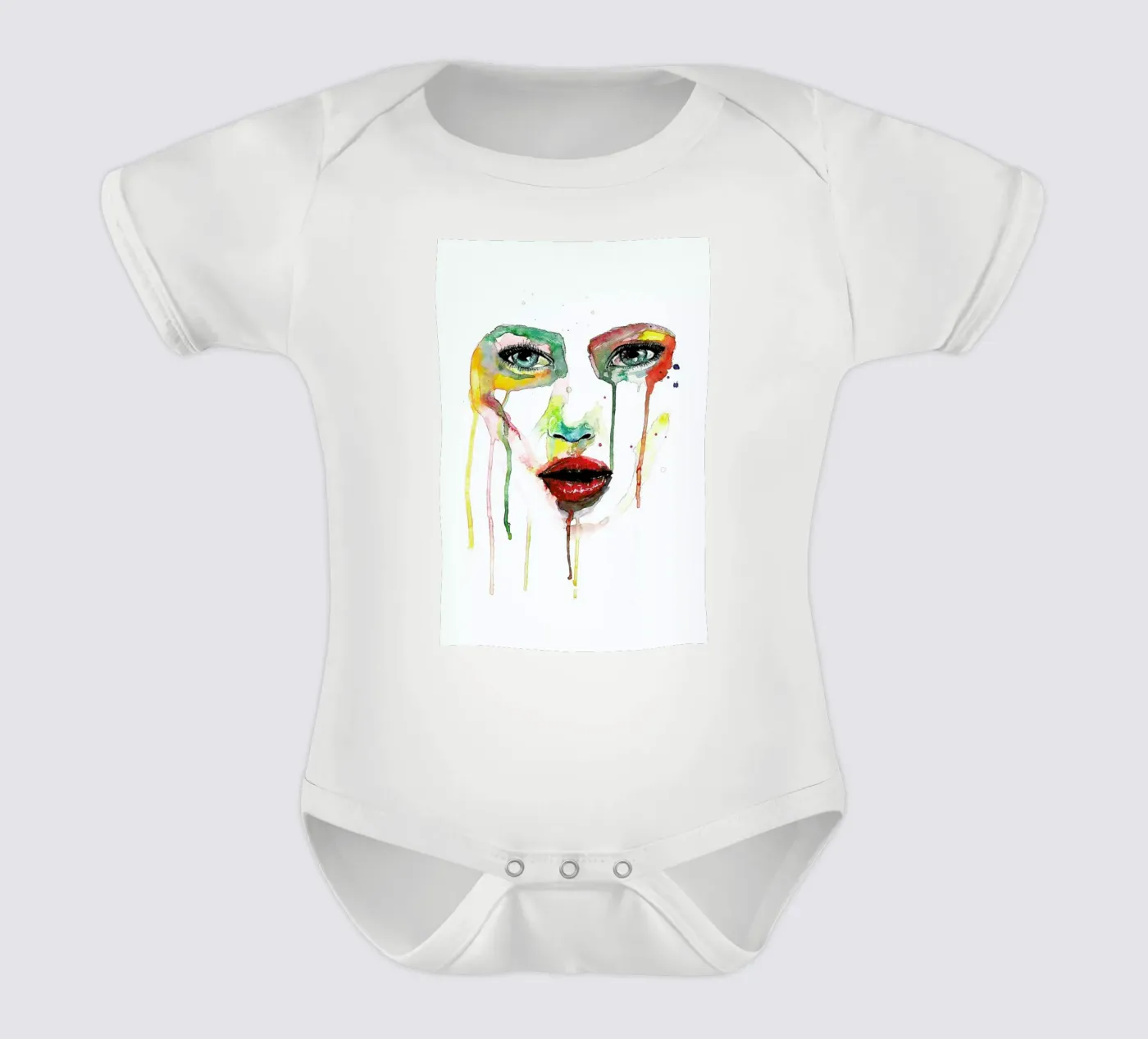 Crying Green body bébé de Mathilde Olsen