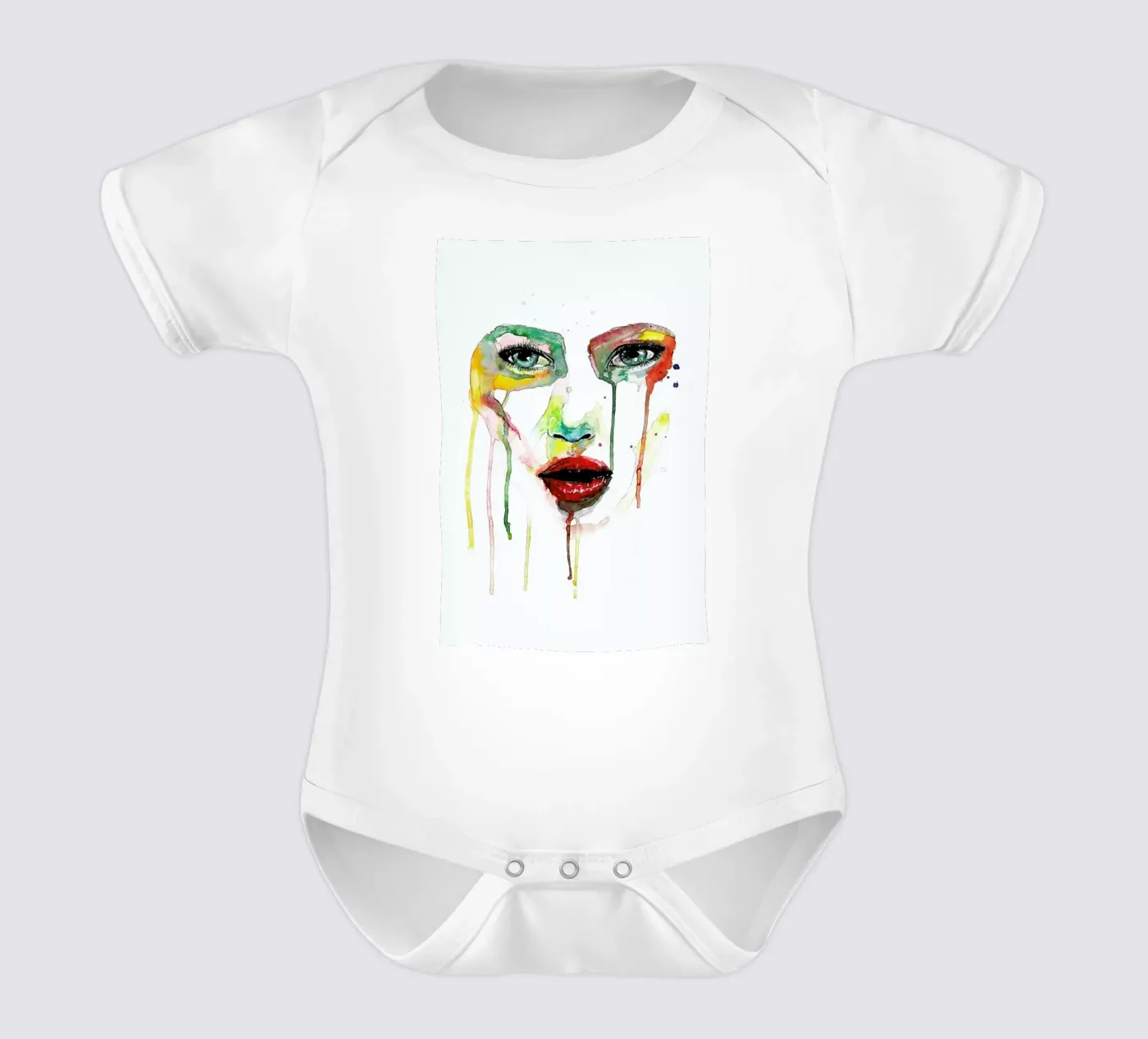 Crying Green body bébé de Mathilde Olsen
