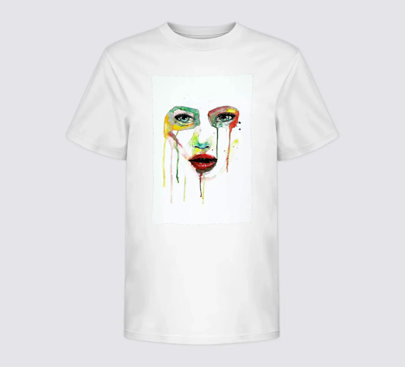 Crying Green t-shirt bambini da Mathilde Olsen