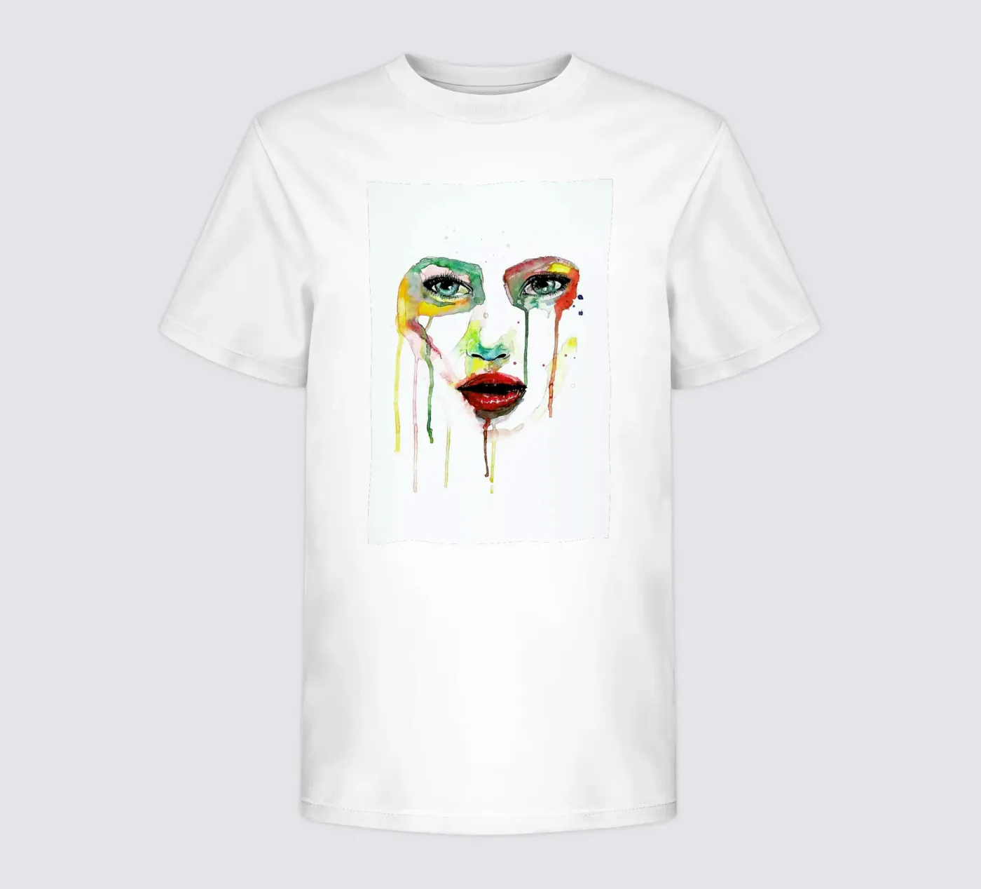 Crying Green t-shirt bambini da Mathilde Olsen