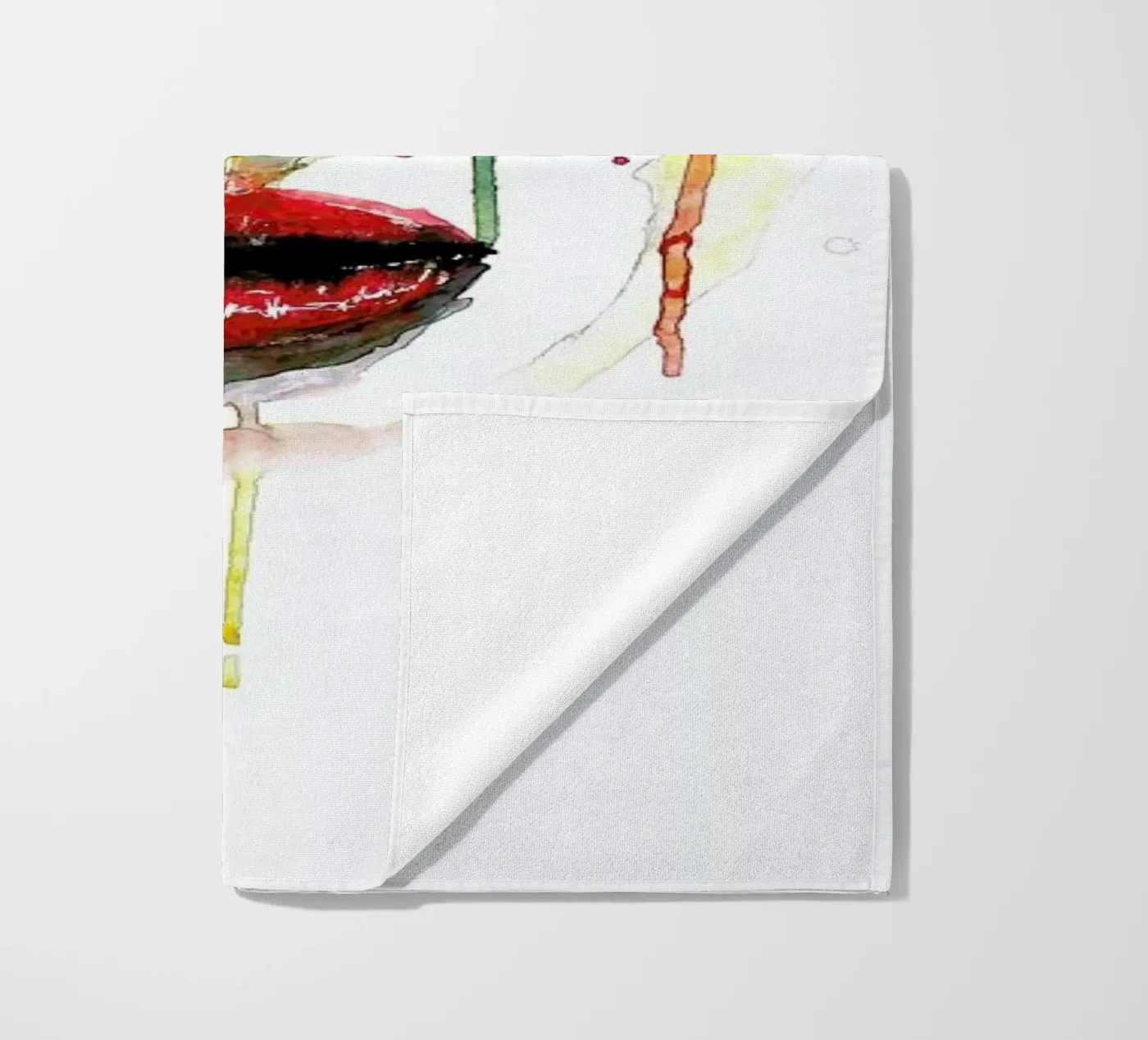 Crying Green telo mare da Mathilde Olsen