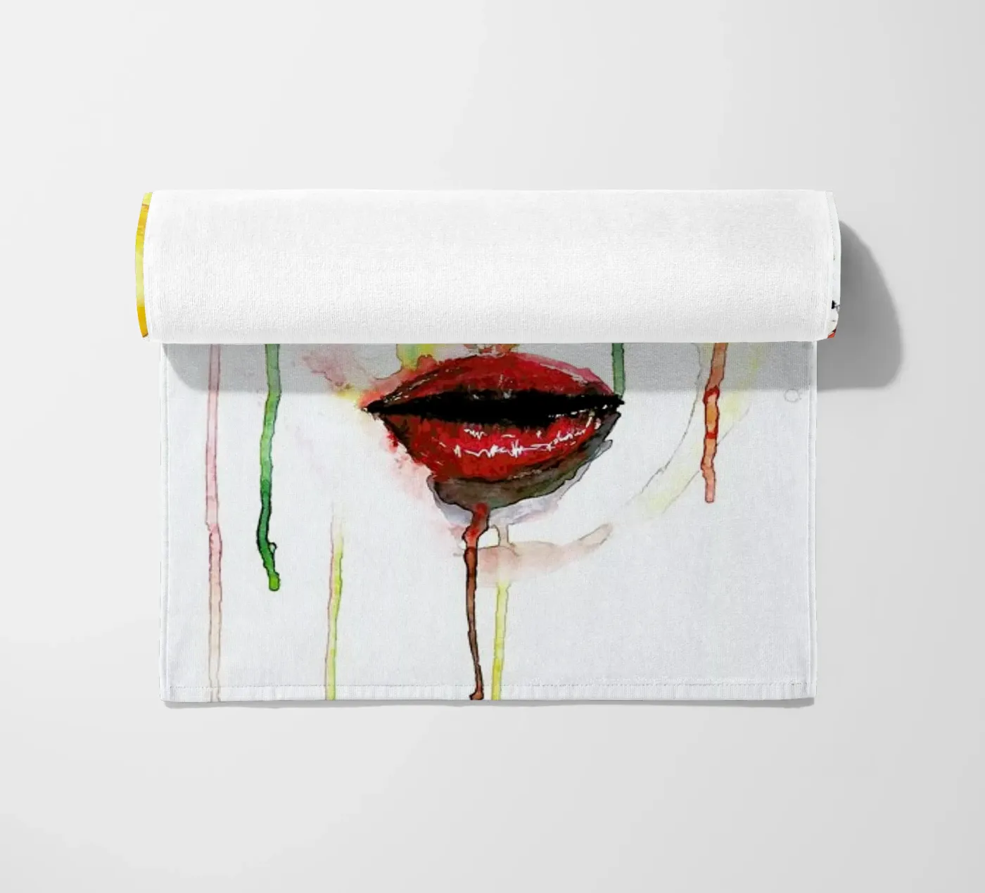 Crying Green telo mare da Mathilde Olsen