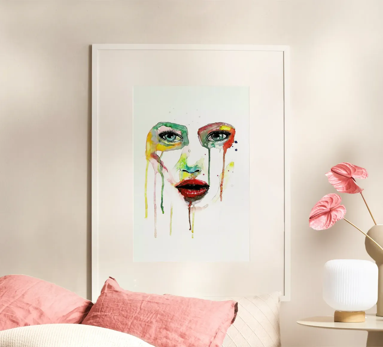 Crying Green poster da Mathilde Olsen