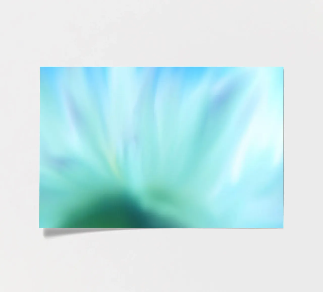 Small white flower artistically blurred sticker sheet by Something for you