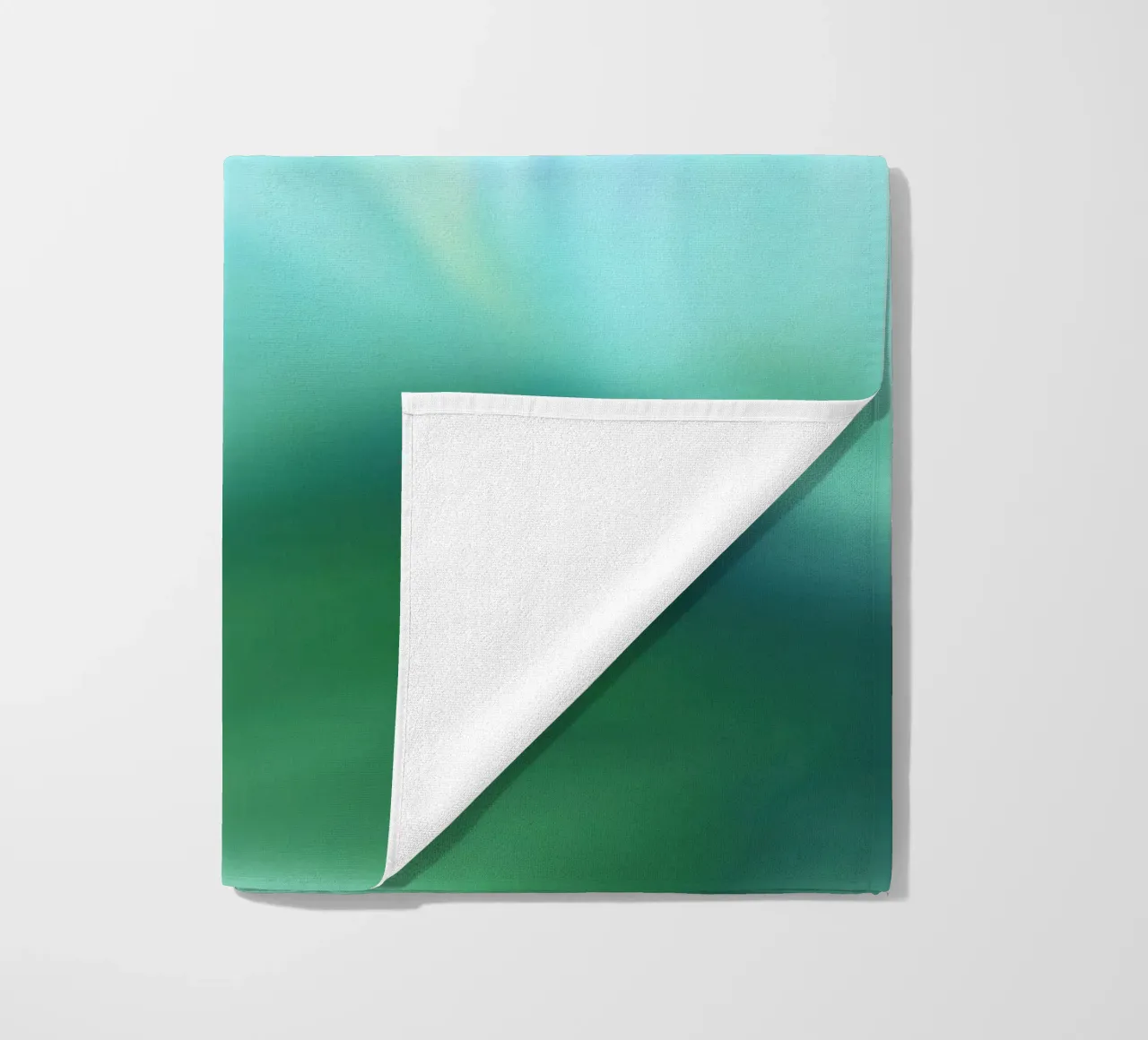 Piccolo fiore bianco sfocato artisticamente telo mare da Something for you