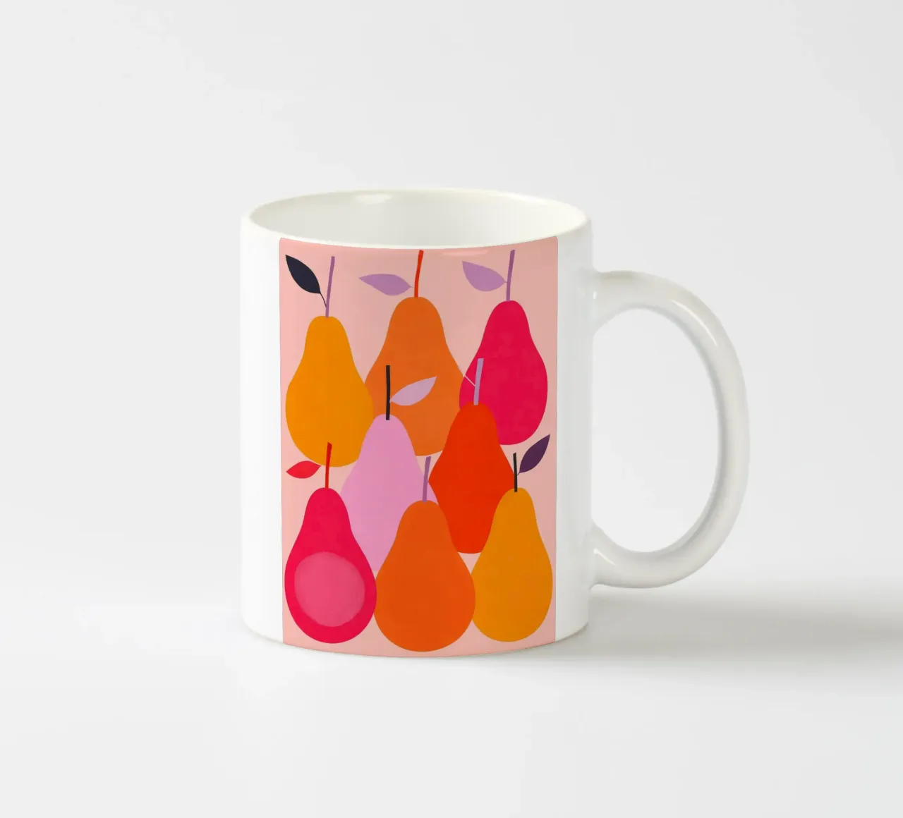 Pears ceramic mug by M.A.Z.U.N.