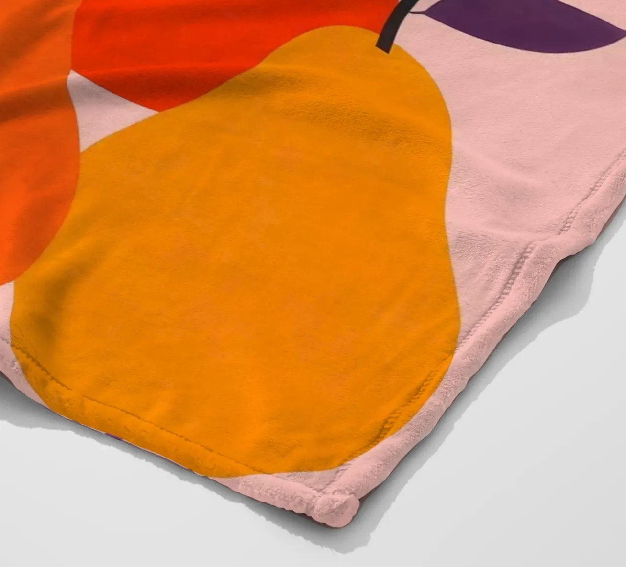 Birnen Fleecedecke von M.A.Z.U.N.