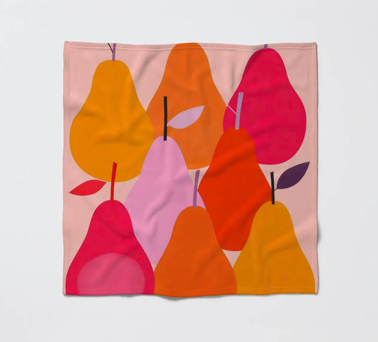 Birnen Fleecedecke von M.A.Z.U.N.