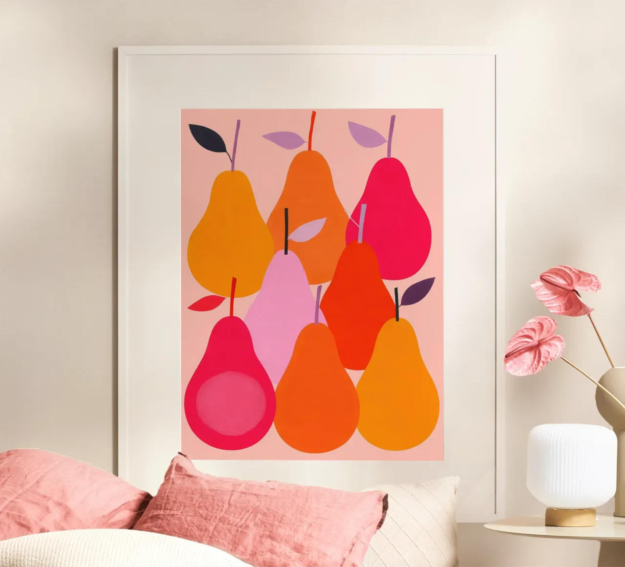 Pears poster by M.A.Z.U.N.