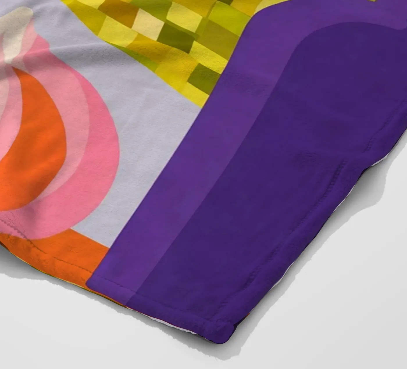 Fish plaid polaire de M.A.Z.U.N.