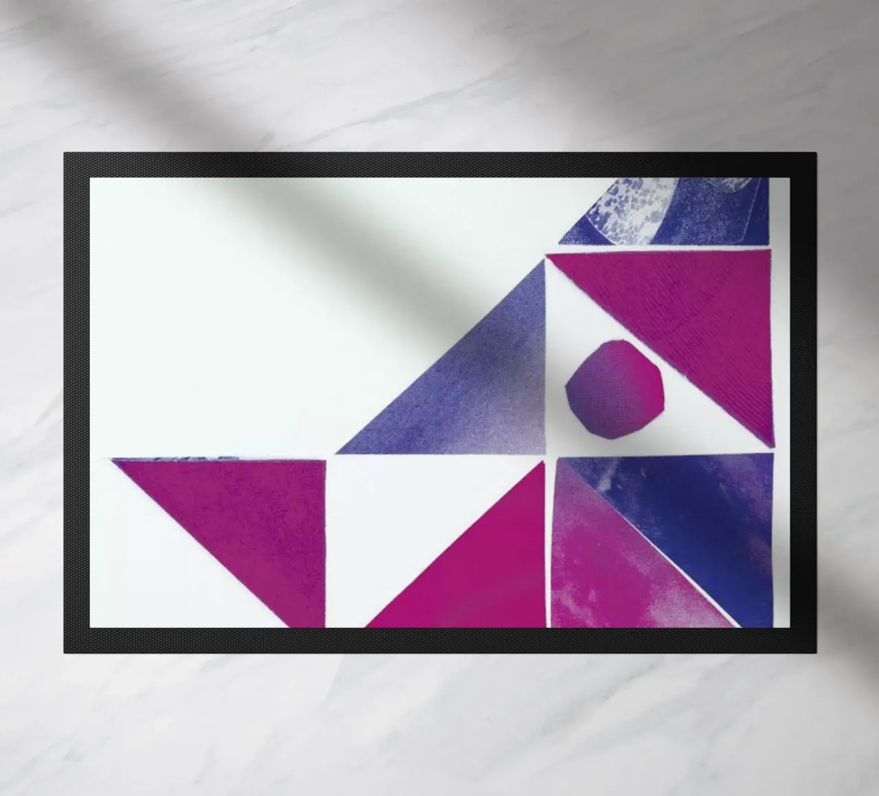 Bad Vibe E doormat by David Head