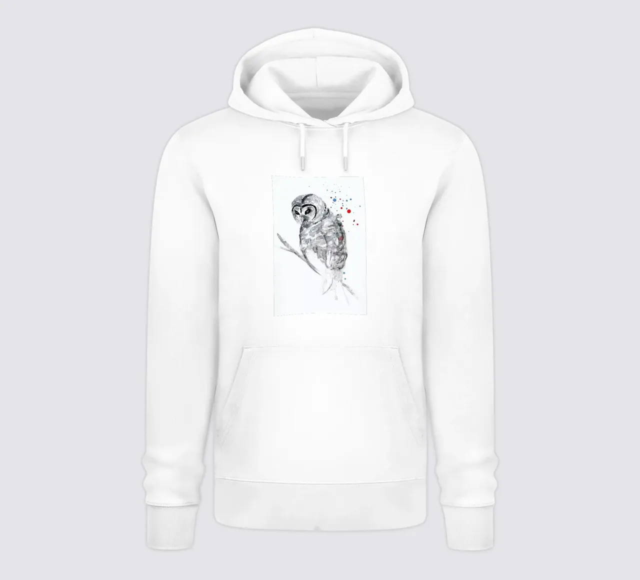 Winter Bird felpa con cappuccio da Mathilde Olsen