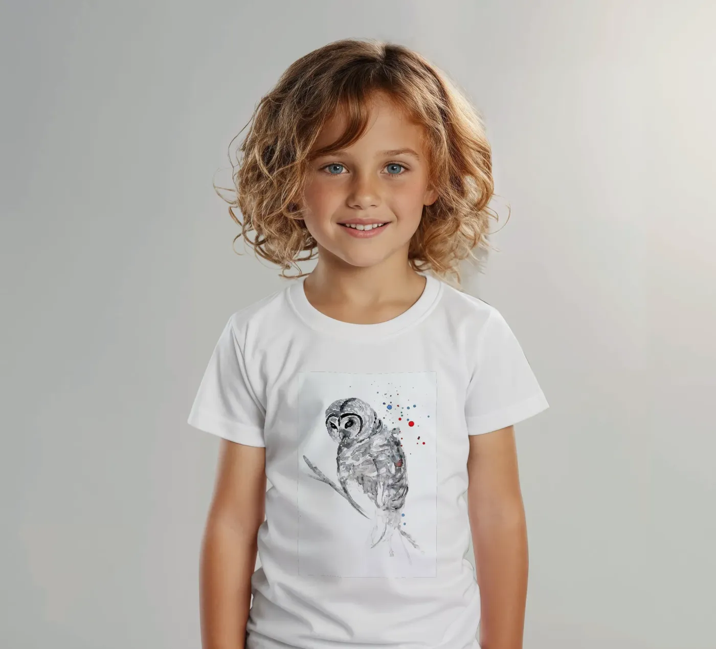 Winter Bird t-shirt bambini da Mathilde Olsen