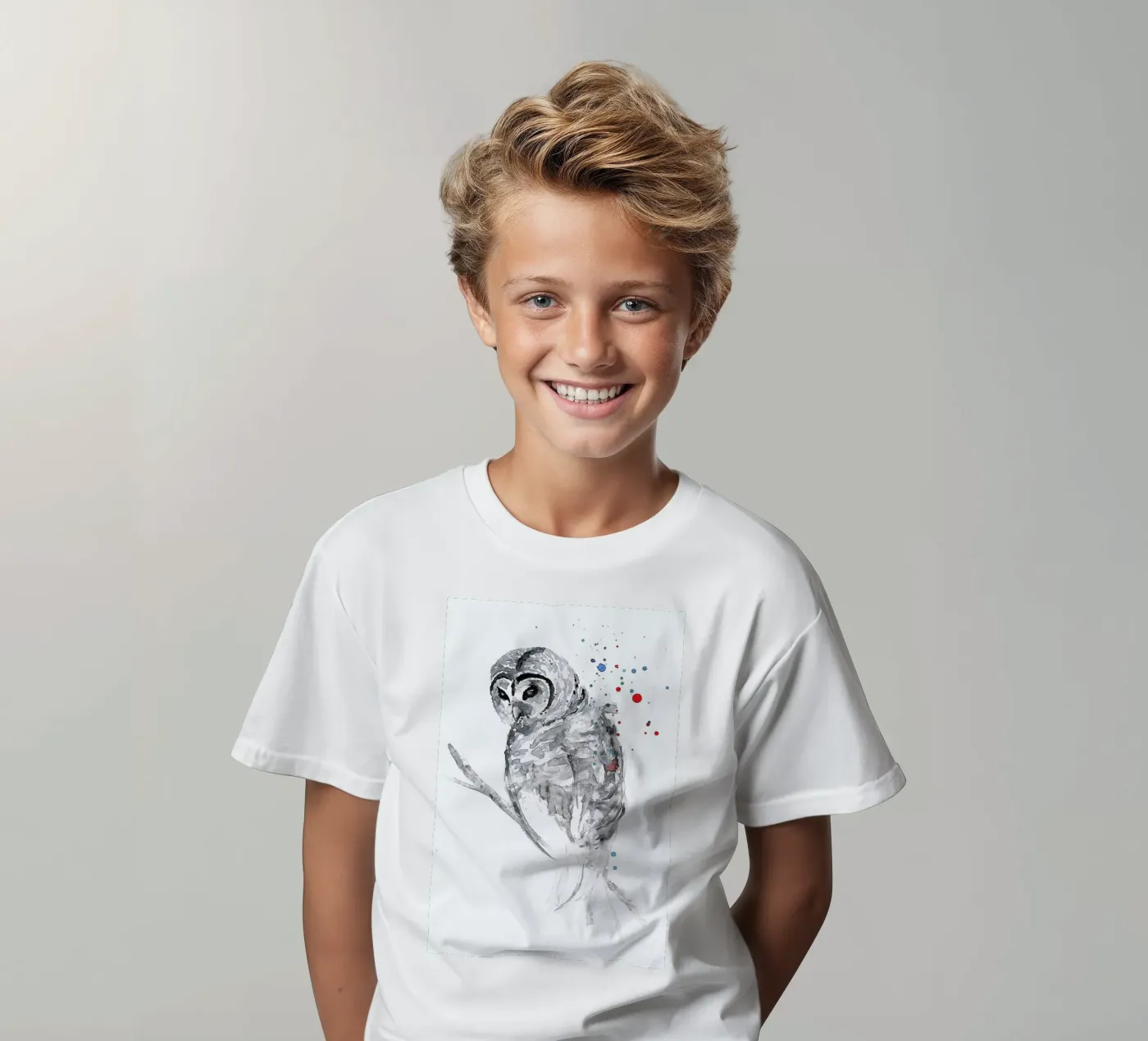 Winter Bird t-shirt bambini da Mathilde Olsen