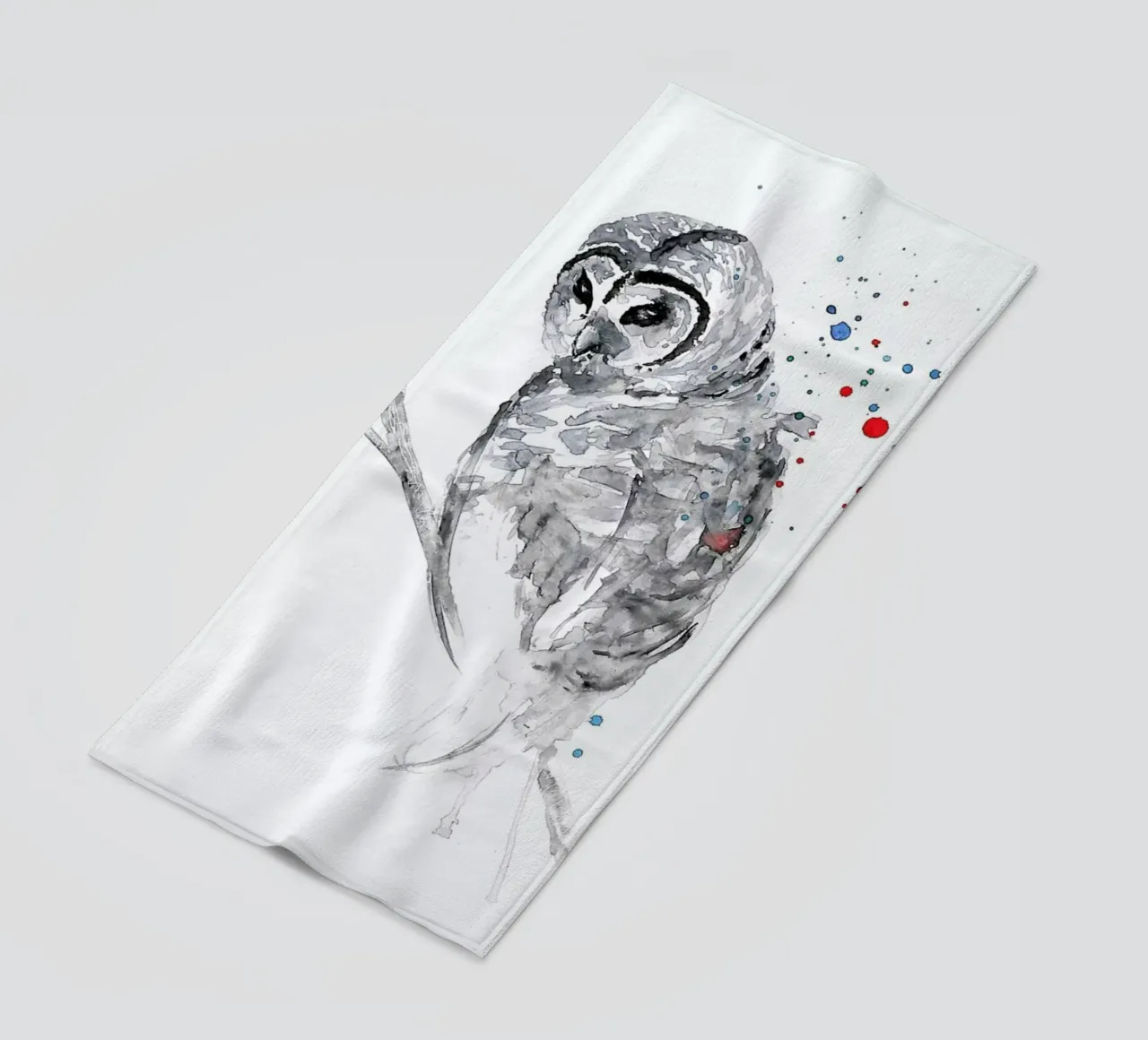 Winter Bird telo mare da Mathilde Olsen