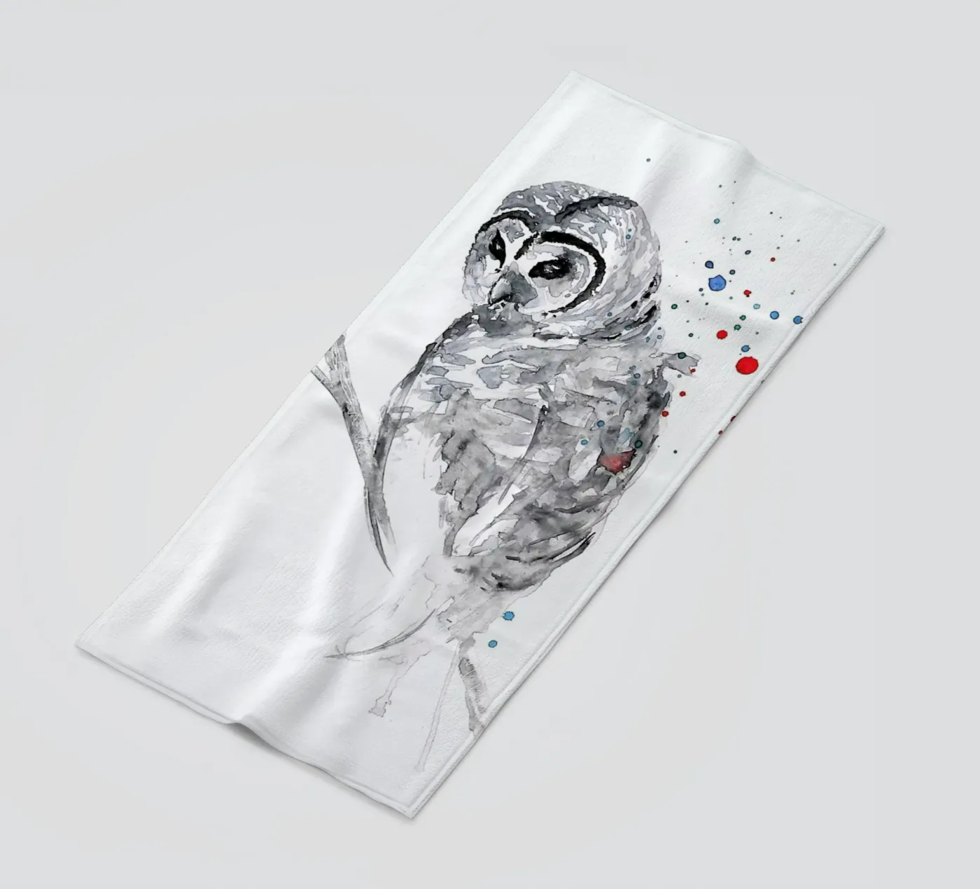 Winter Bird telo mare da Mathilde Olsen