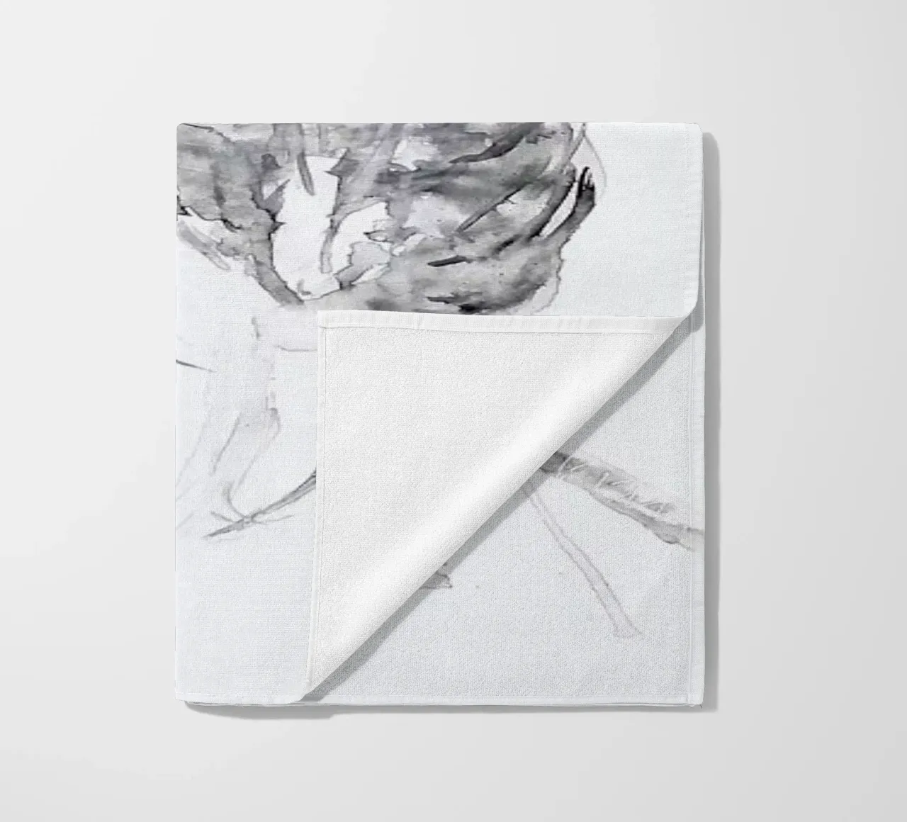 Winter Bird telo mare da Mathilde Olsen