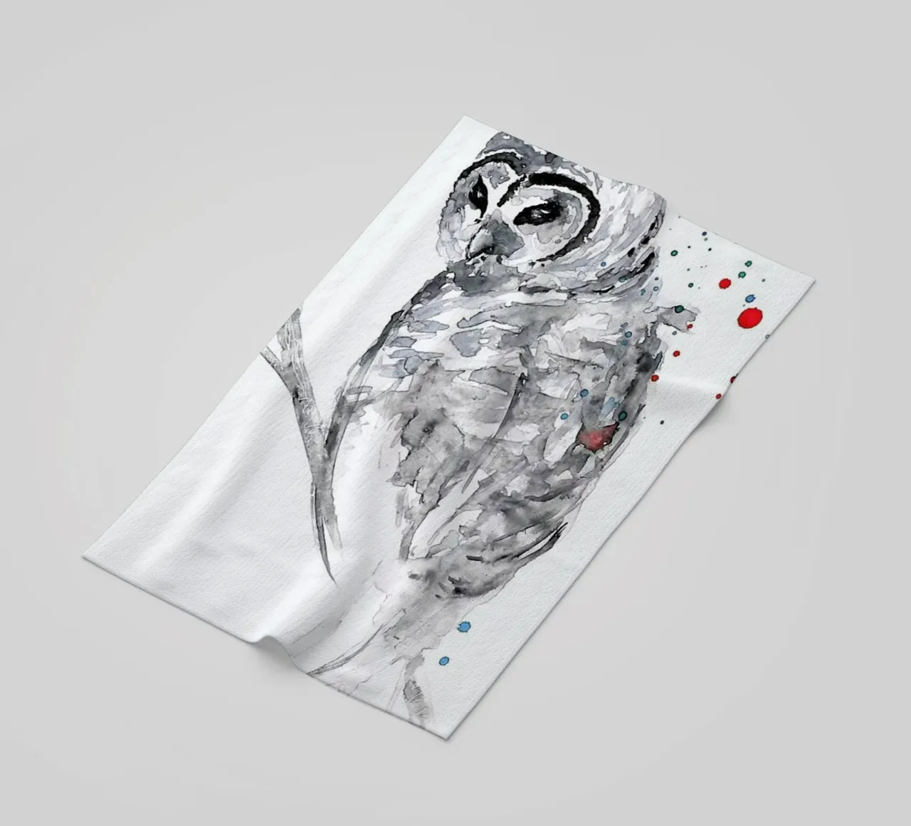 Winter Bird telo mare da Mathilde Olsen