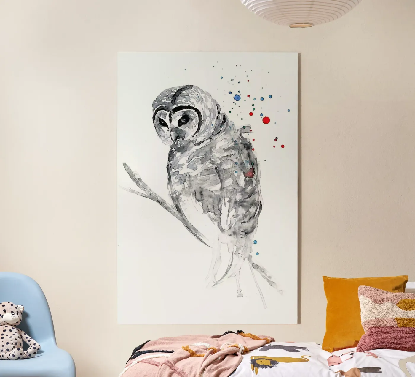 Winter Bird Acryl-Glas von Mathilde Olsen