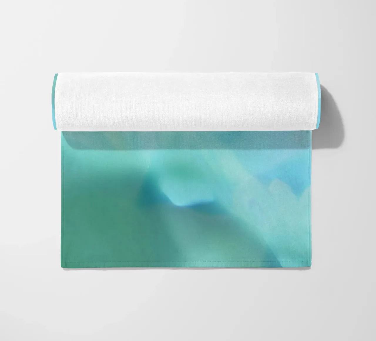 Piccolo fiore bianco sfocato artisticamente telo mare da Something for you