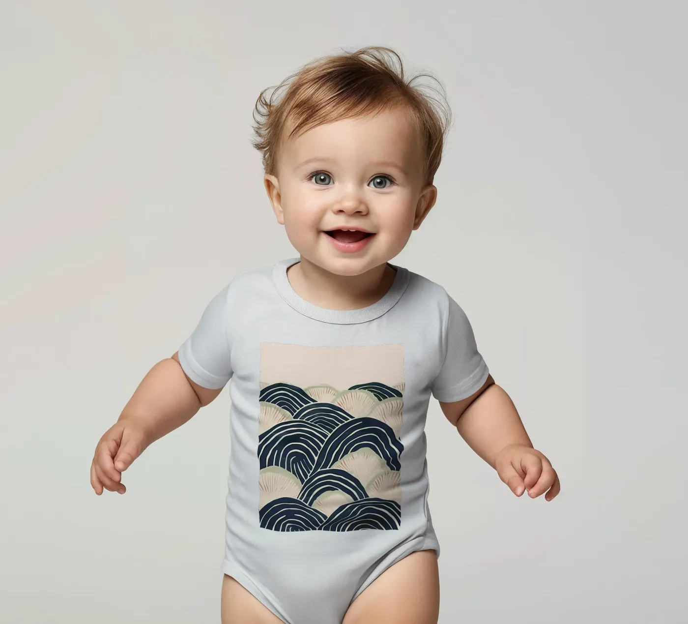 Arched Wave Forms body bébé de softsoul