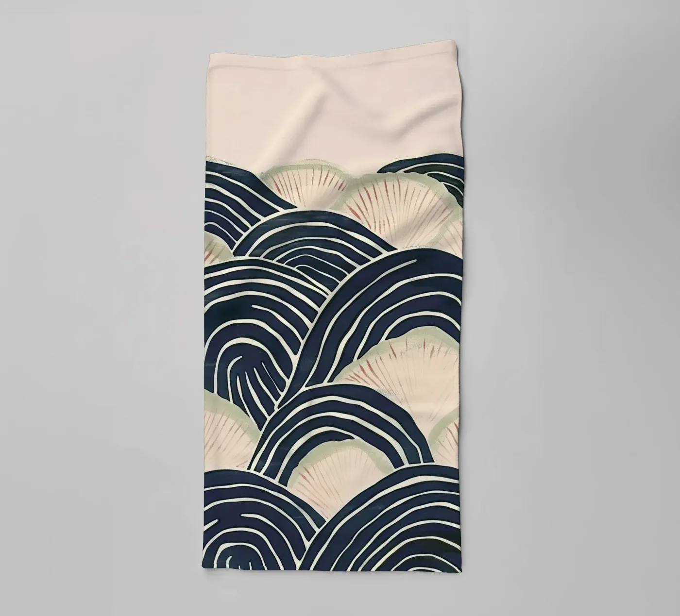 Arched Wave Forms towel by softsoul