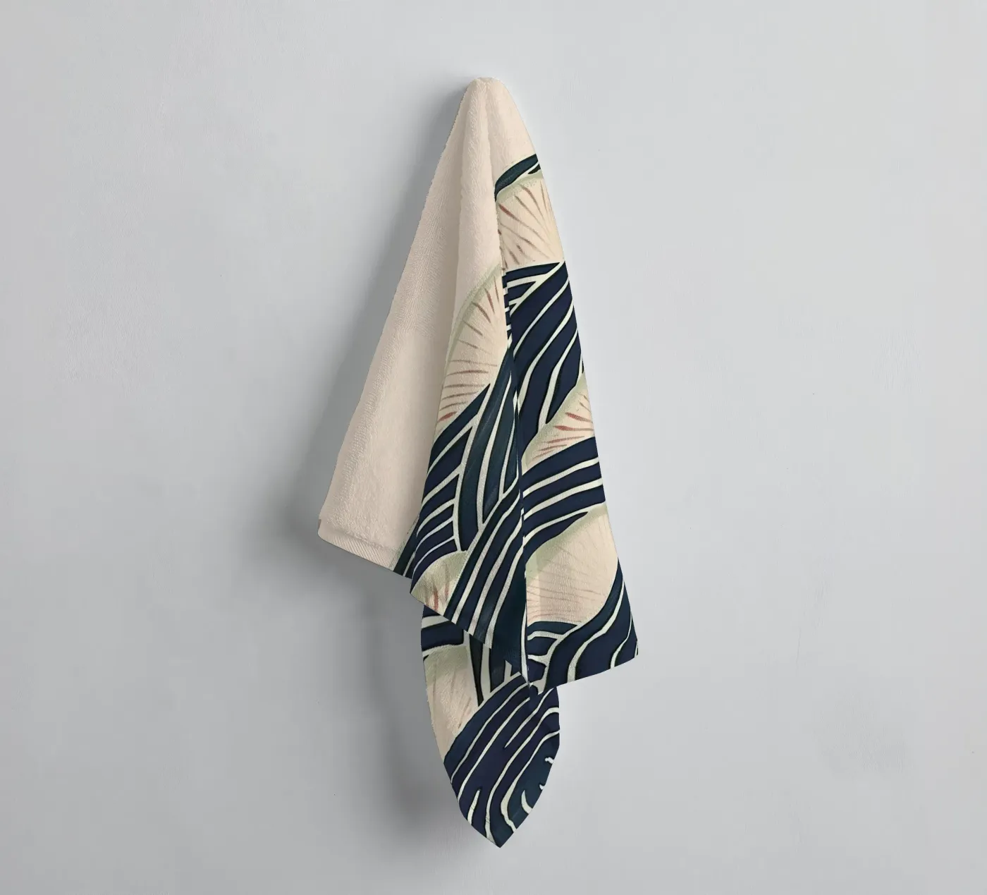 Arched Wave Forms towel by softsoul