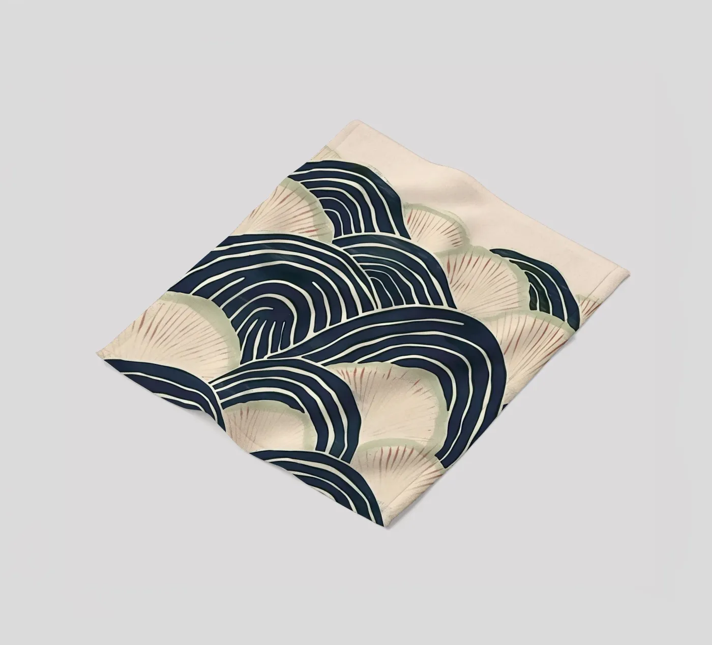 Arched Wave Forms plaid polaire de softsoul