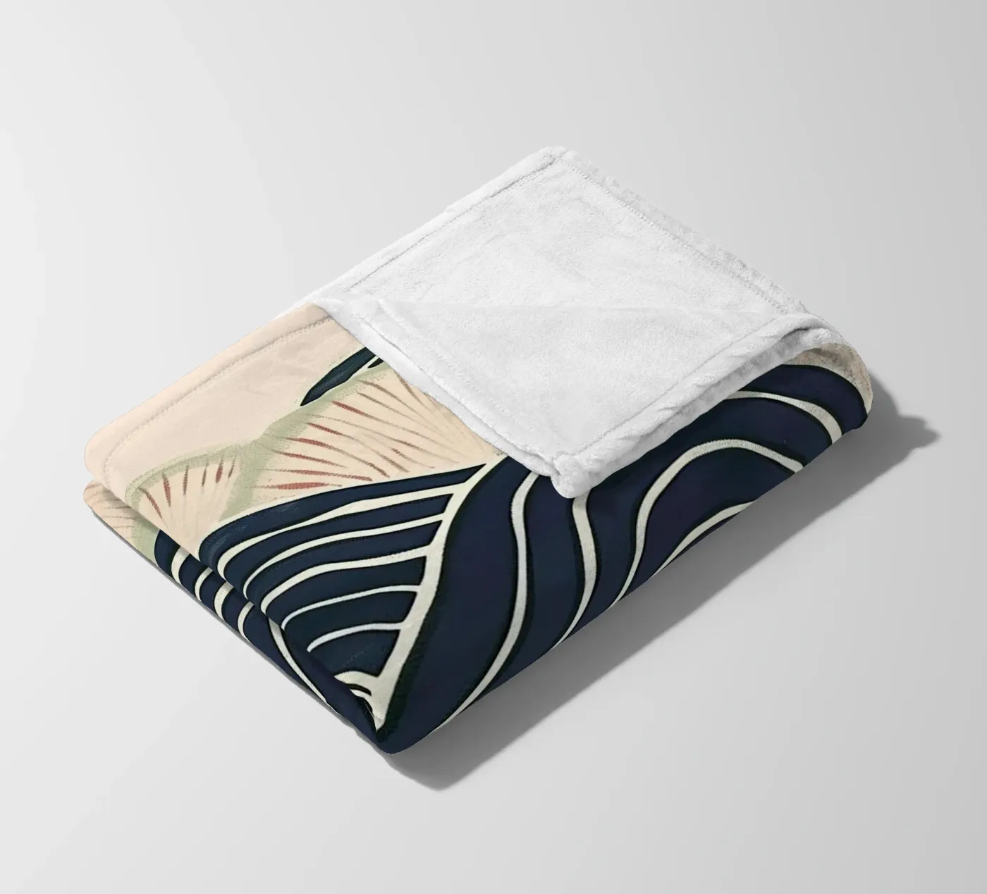 Arched Wave Forms plaid polaire de softsoul