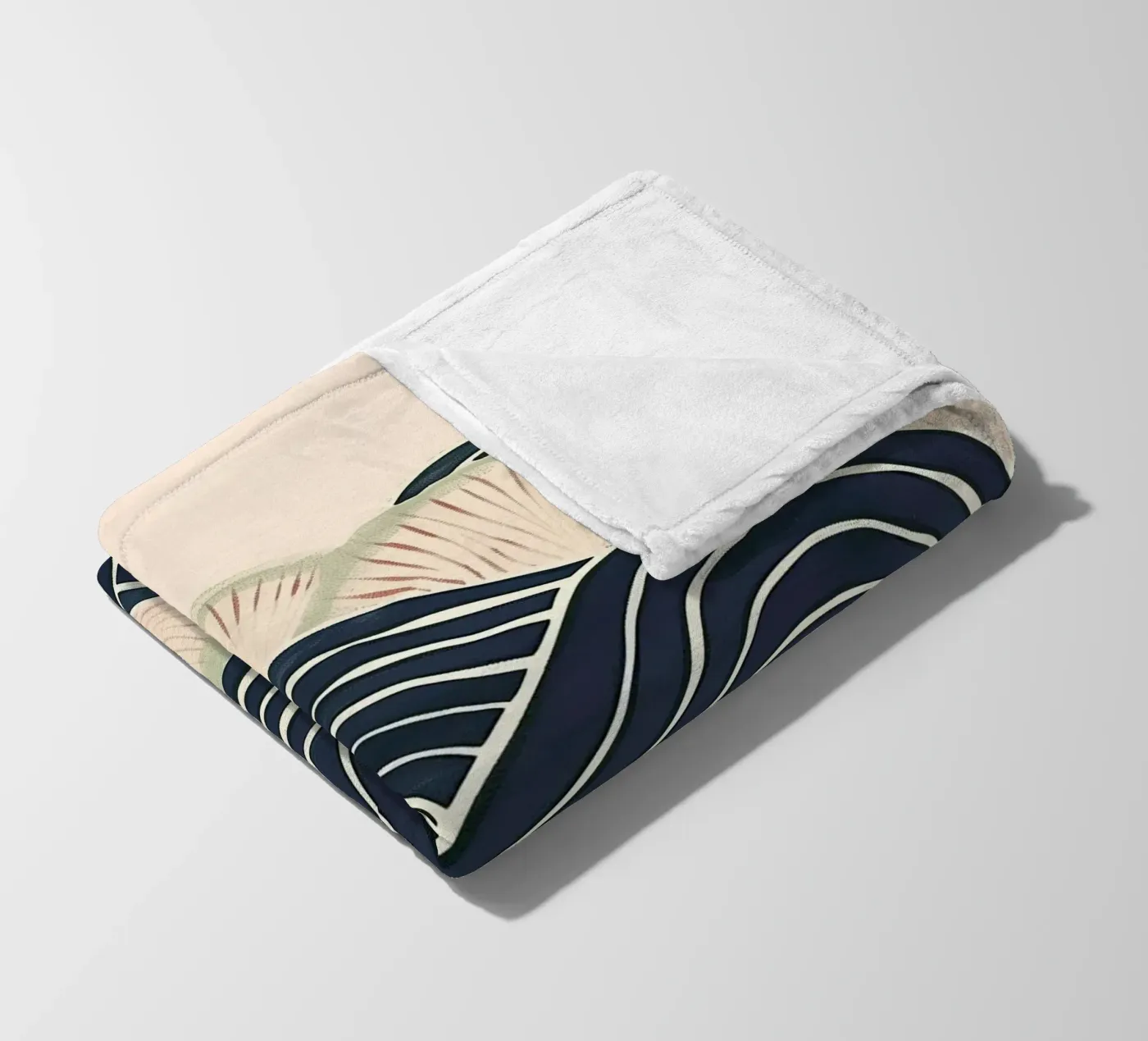 Arched Wave Forms plaid polaire de softsoul