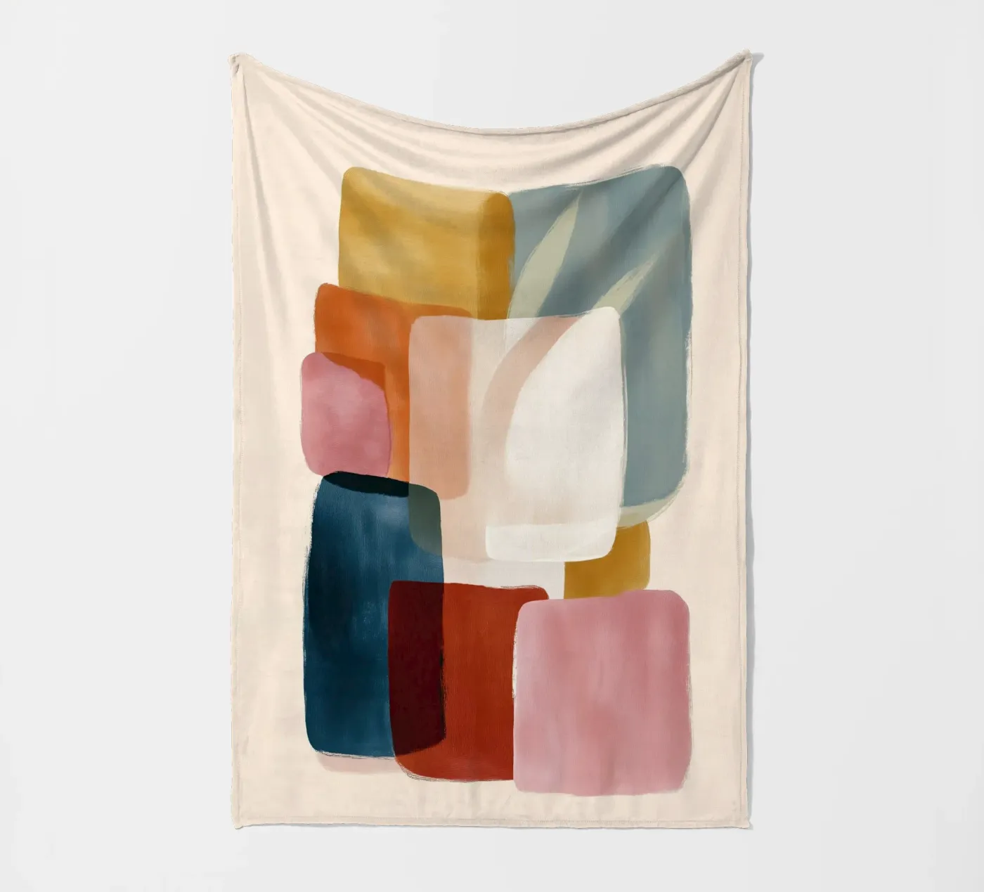 Abstract Color Stack fleecedeken van softsoul