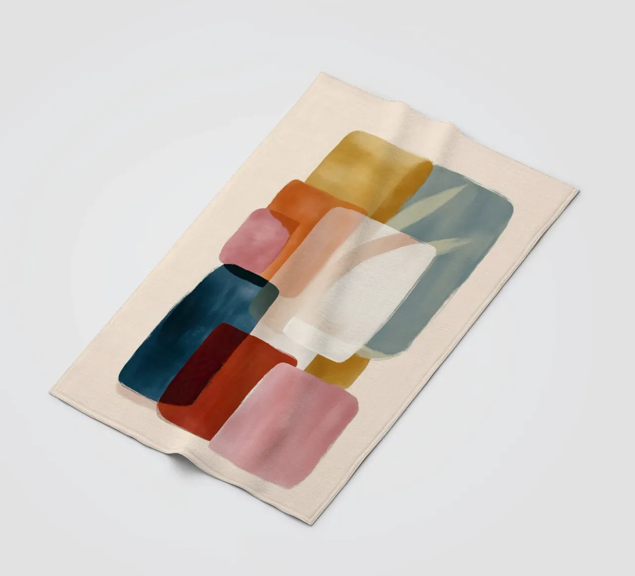 Abstract Color Stack fleecedeken van softsoul