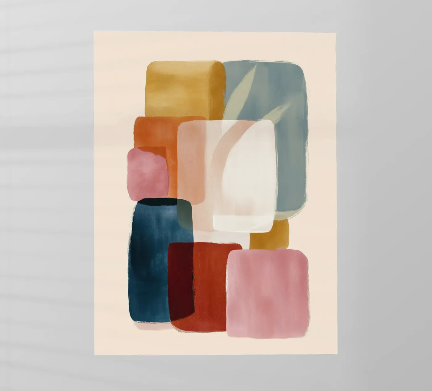 Abstract Color Stack pellicola backlit da softsoul