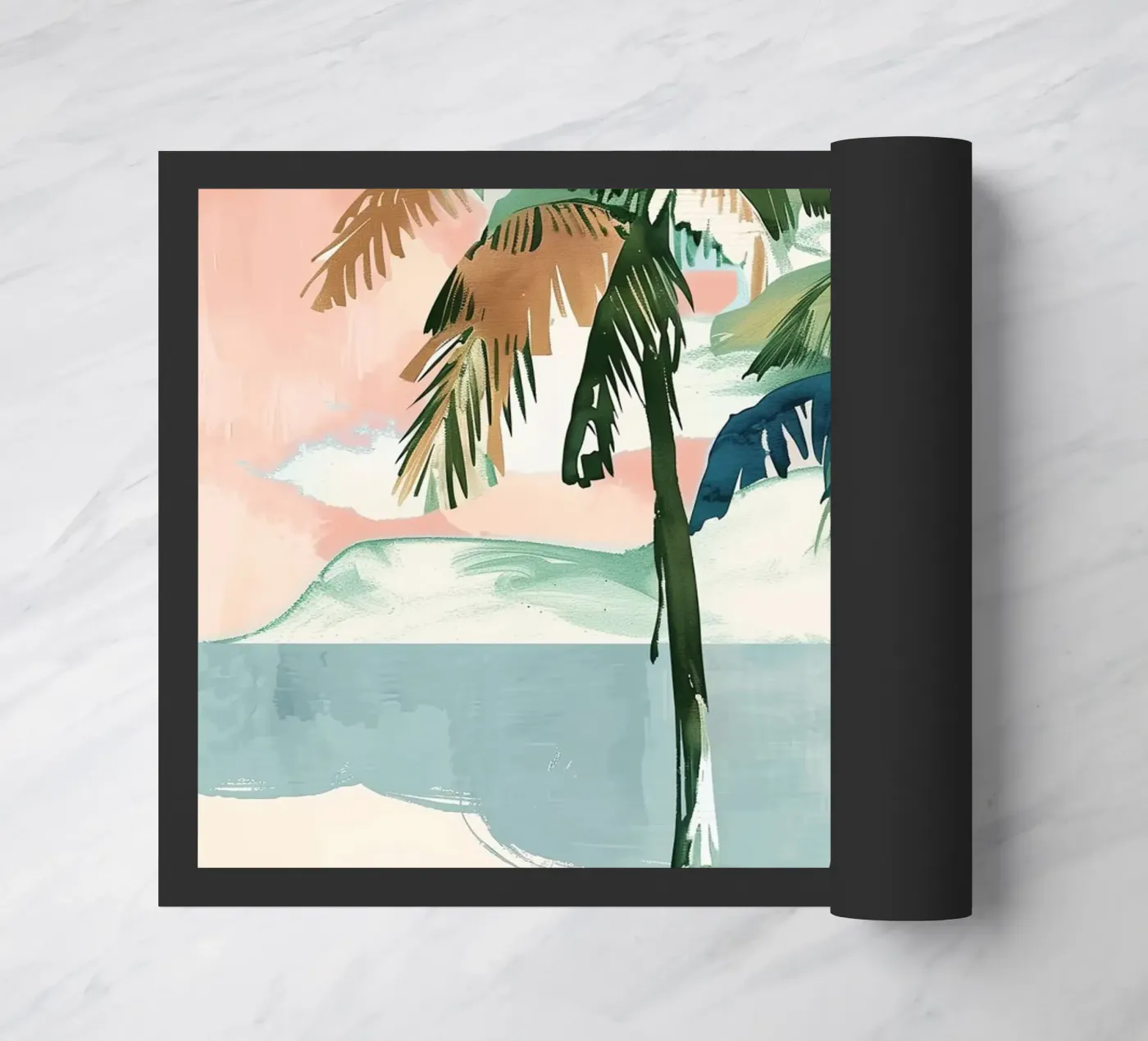 Palm Trees doormat by softsoul