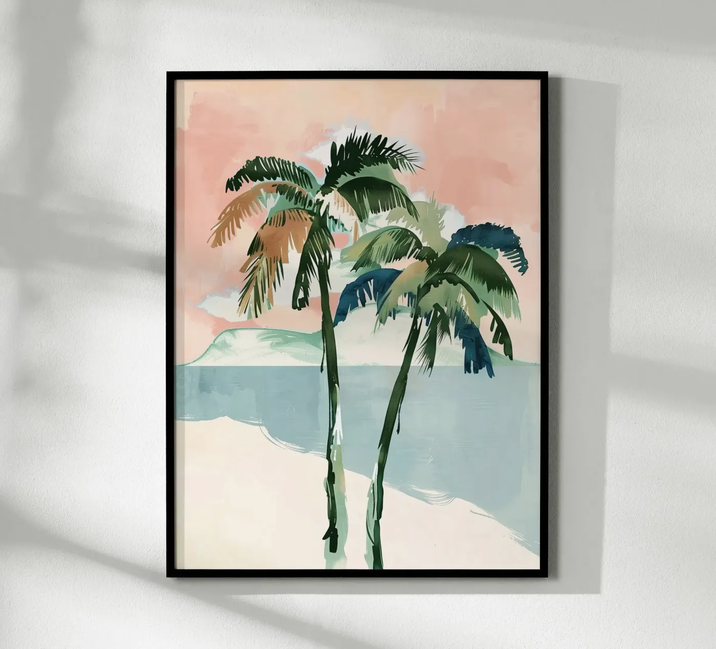 Palm Trees Poster von softsoul