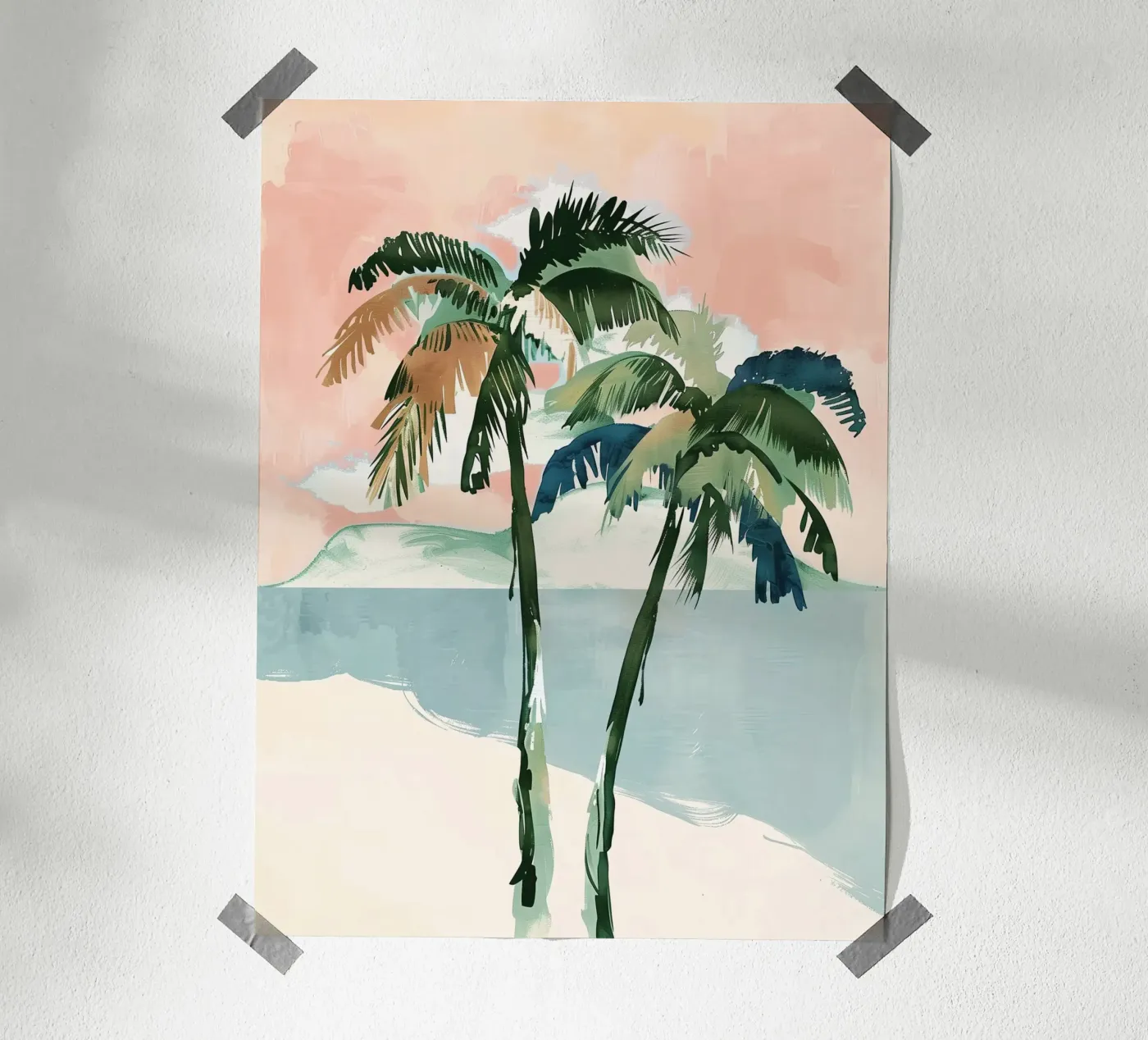 Palm Trees poster da softsoul
