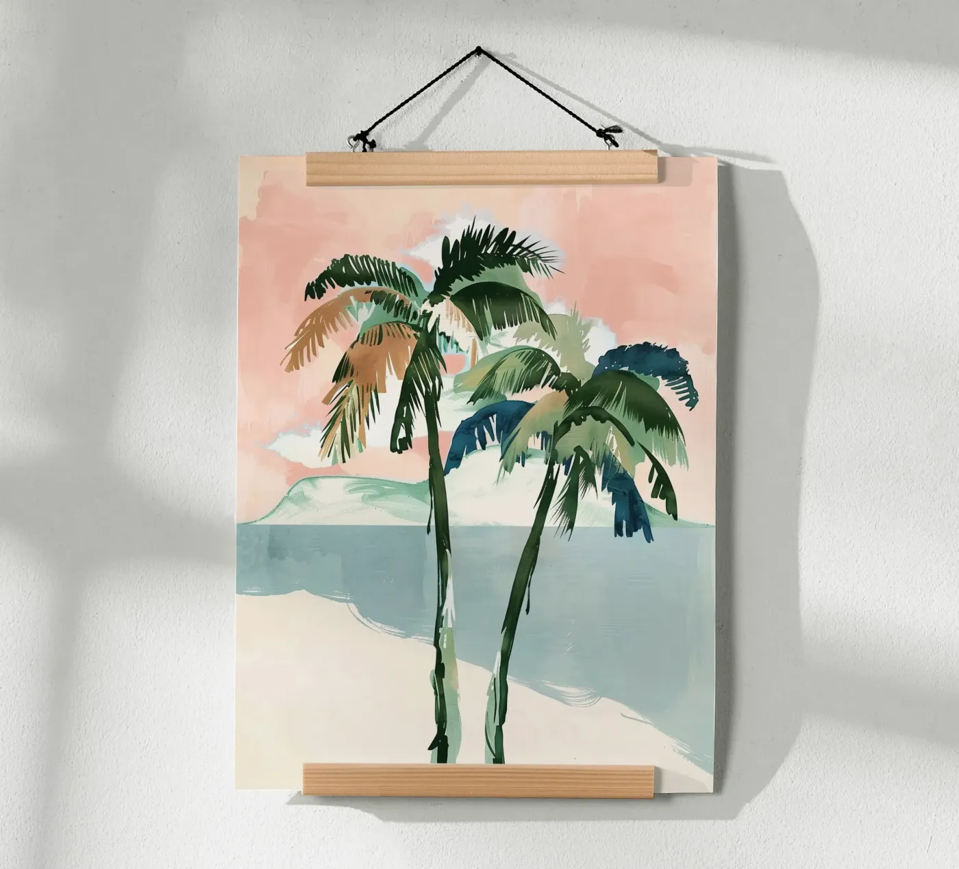 Palm Trees Poster von softsoul