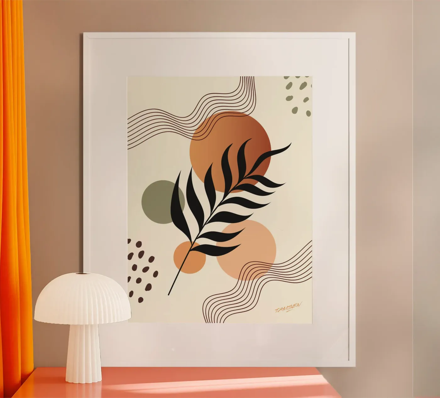 Vegetale N°1 poster da Tamsen Design