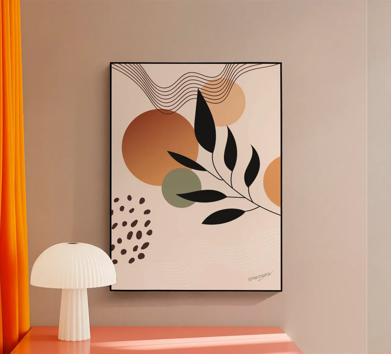 Vegetale N°2 plexiglass da Tamsen Design