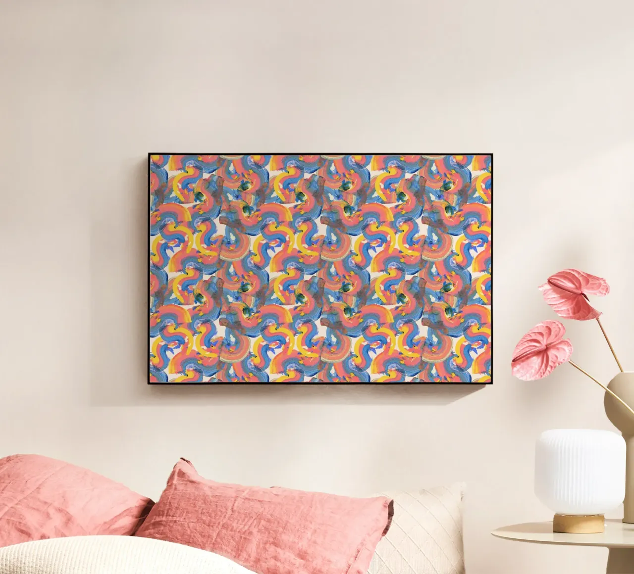 Funky Strokes Pattern No 03 plexiglass da treechild