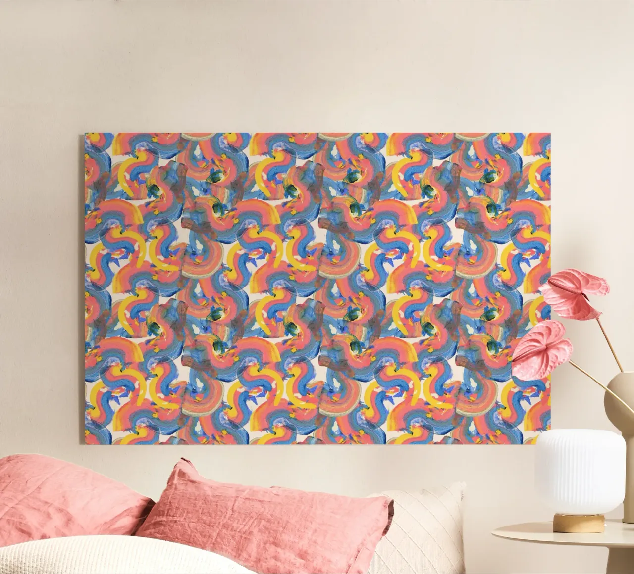 Funky Strokes Pattern No 03 plexiglass da treechild
