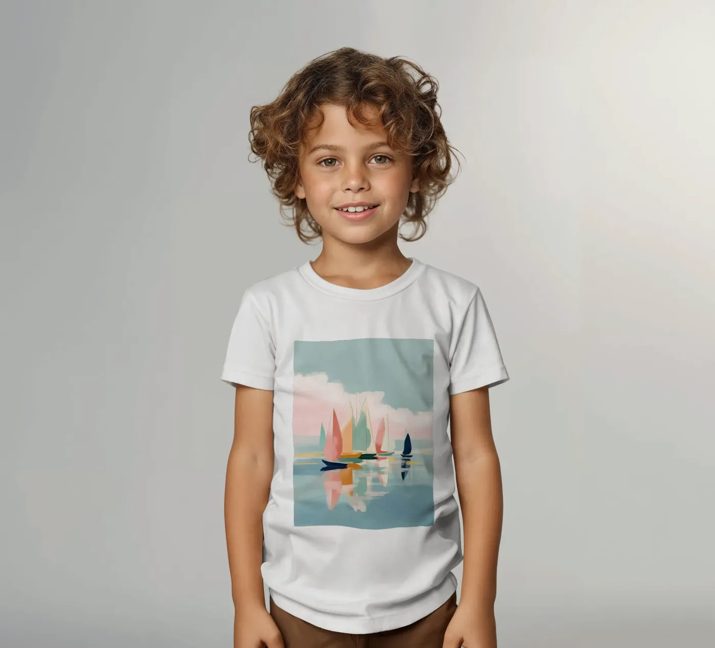Harbor Reflections t-shirt bambini da softsoul