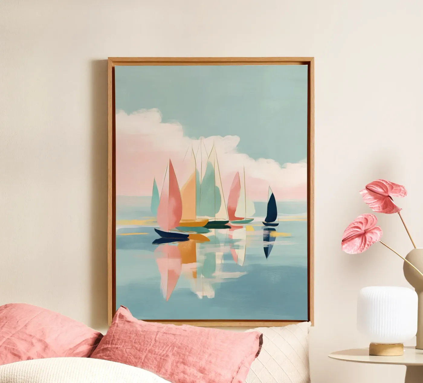 Harbor Reflections tela da softsoul