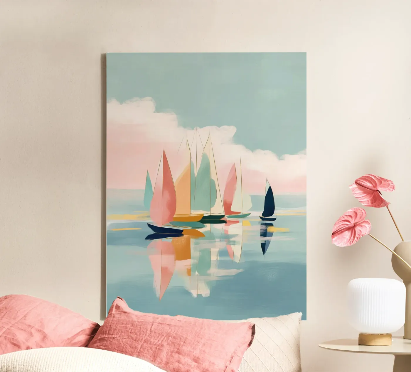 Harbor Reflections tela da softsoul